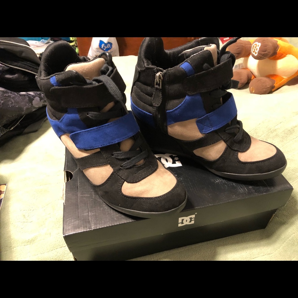 VERA WANG HEELED HIGH TOPS